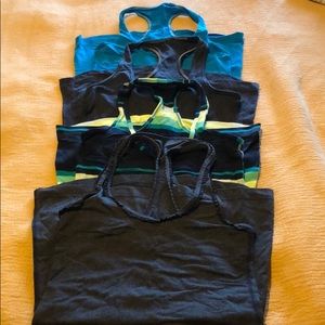 Lululemon Cool Razorback Tanks